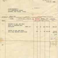 Invoices, 3, from Van Leer Chocolate Corporation to Schnackenberg