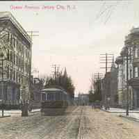 Postcard: Ocean Ave., Jersey City, NJ