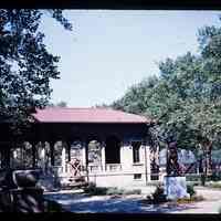 Color slide of the Columbus Park gazebo.