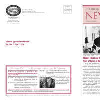 Hoboken Historical Museum Newsletter [Second Series], Volume 15, Number 1, Jan.-Feb. 2009.