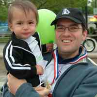 Digital color print of the 2006 Hoboken Baby Parade taken by Hartshorn Photography, May 15, 2006.