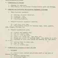 Report on the Installation of Oil Lubricated Stern Tube Bearings on the S.S. P. C. Spencer. Work done at the Bethlehem Steel Shipyard, Hoboken, 1963.