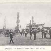 Postcard: Ferry, Hoboken, NJ