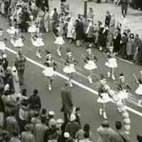          detail 3: majorettes in parade
   