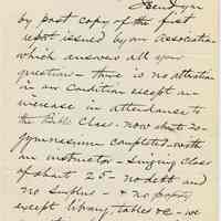          enclosure: holographic note, Feb. 7, 1885
   