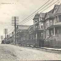 Postcard: Fulton Street, Weehawken, NJ