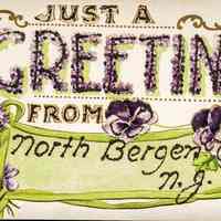 Postcard: North Bergen, NJ, Greeting