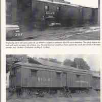          pg 44: Maintenance of Way cars; Hoboken (top) no date ca. late 1950s
   
