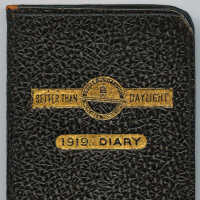          Diary, pocket: The 1919 Diary. Issued by the Cooper Hewitt Electric Co. General Offices & Works, Eighth & Grand Sts., Hoboken, N.J. picture number 33
   