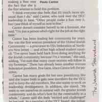          clipping Jewish Standard
   