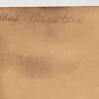          detail of name on reverse
   