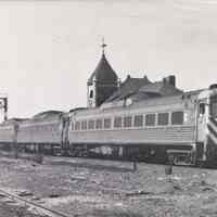 Postcard: NJ Transit Budd Cars, Bayonne, NJ