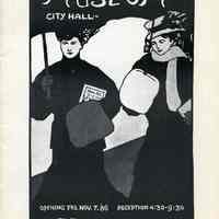 Program: Hoboken Historical Museum 1st exhibition, "Hoboken