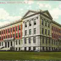 Postcard: Dickinson High School, Jersey City, NJ