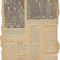          leaf 38 front: newsclippings, 1937, 1939, 1949, 1950
   