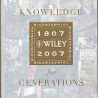 Knowledge for Generations: Wiley and the Global Publishing Industry.