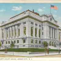 Postcard: Court House, Jersey City, NJ