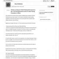          Memo, City of Hoboken: HURRICANE SANDY CHRONOLOGY & SEQUENCE OF EVENTS; Dec. 3, 2012. picture number 87
   