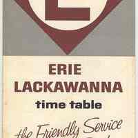 Timetable: Erie-Lackawanna Rwy., long distance routes, NY - Buffalo - Chicago. Eff. June 9, 1968.