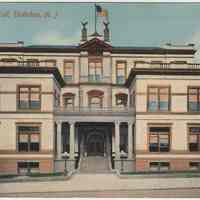 Postcard: 13253. City Hall, Hoboken, N.J. No date, circa 1911-1914.