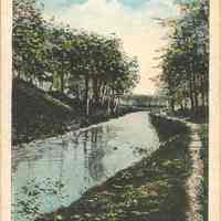 Postcard: Morris Canal, Jersey City, NJ