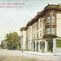 Postcard: Ocean Ave., Jersey City, NJ