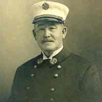 B+W photo of John J. Gilday, Chief of Fire Department, Hoboken, N.J., Hoboken, 1921.