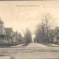 Postcard: Bently Ave., Jersey City, NJ