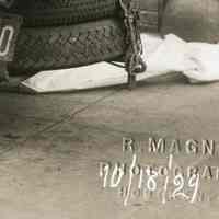         detail license plate and photographer's imprint
   