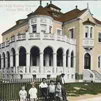 Postcard: Holy Family Church, Union Hill, NJ