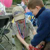 Digital color print of the 2006 Hoboken Baby Parade taken by Hartshorn Studio, May 15, 2006.