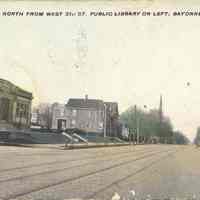 Postcard: Public Library, Bayonne, NJ