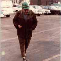 Digital scan of color photo of Bethlehem Steel Hoboken Shipyard, Hoboken, no date, circa 1970-1980.