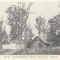 Printed B+W photograph of Shad Fishermen