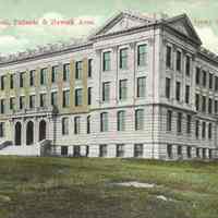 Postcard: Dickinson High School, Jersey City, NJ