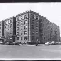 B&W photo of apartment building complex at 2781 John F. Kennedy Boulevard, Jersey City.