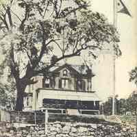 Postcard: Robbins Reef Yacht Club, Bayonne, NJ