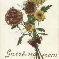 Postcard: Greetings, Jersey City, NJ