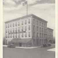 B+W Postcard: Grand Hotel, Hoboken, NJ