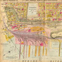          Plate 12 from Plat Book of Hudson County, Volume II. Philadelphia: G.M. Hopkins Co. (1909). Reference images. picture number 9
   