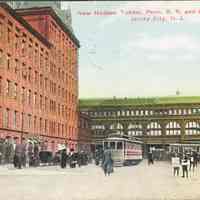 Postcard: Pennsylvania RR, Jersey City, NJ