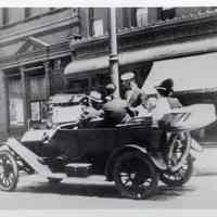          36: original jitney car running North on Hudson between Hudson Pl & Newark
   