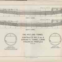          plate 5: HT, Contracts Nos. 3 & 4, Concrete Tunnel Lining Progress Profiles
   