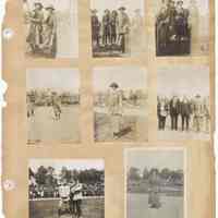          leaf 40 front: 8 photos sports field, Stevens Institute circa 1920s
   