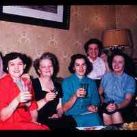 Color slide of a group of women.