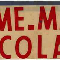          Sign 4: Home-Made Chocolate.
   