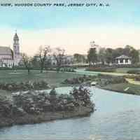 Postcard: Hudson County Park, Jersey City, NJ