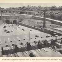          pg 197 photo Toll Booths & NJ Plaza prior to start ... Third Tube Project.
   