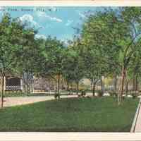 Postcard: Columbia Park, Jersey City, NJ