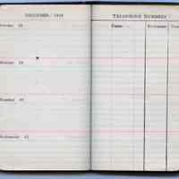          end of diary calendar; Telephone Numbers
   